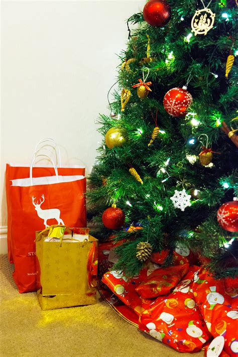Christmas Tree With Presents Under It The Romantic Advent Period The