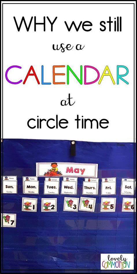 Why We Still Have A Calendar On Our Circle Time Board In Our Preschool