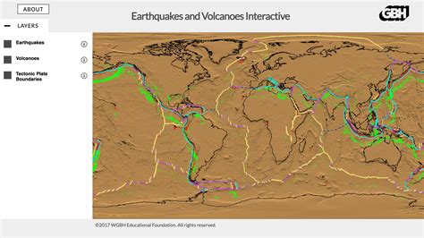Earthquakes And Volcanoes Interactive Pbs Learningmedia