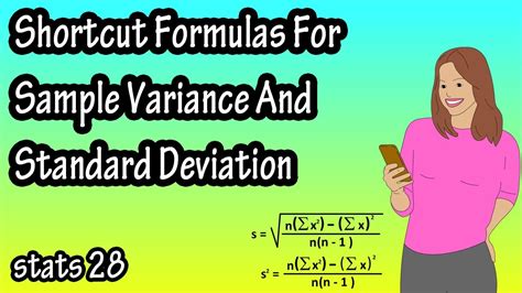 How To Find Calculate The Variance And Standard Deviation Using