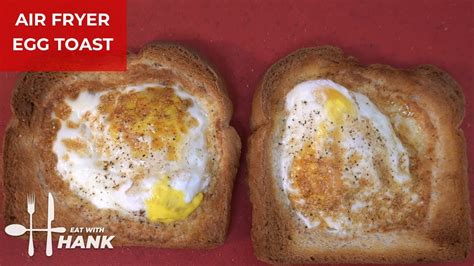 Air Fryer Egg Toast Recipe Youtube