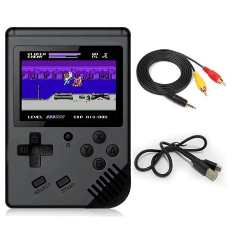 Children Mini Boy Video Handheld Game 168 In 1 Players Console 8 Bit