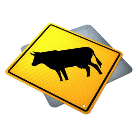Cattle Crossing Traffic Supply 310 Sign