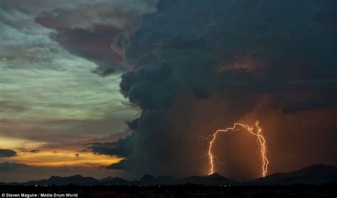 Storm Chasing Leads To Explosive Pictures Of Lightning Across Arizona