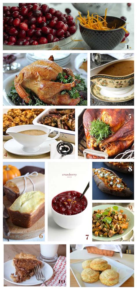 Succulent turkey and ham, perfectly sliced, surrounded. Thanksgiving Dinner Menu - 11 Delicious Recipes! | GourmetFoodStore.com