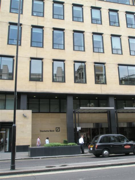 As part of a global strategy to consolidate similar infrastructure functions into fewer locations, the bank is planning to relocate just under 250 roles from dublin to other centres around the world. Deutsche Bank in London Wall © Basher Eyre cc-by-sa/2.0 ...