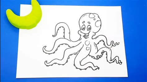 Kako Nacrtati Simpatičnu Hobotnicu Youtube