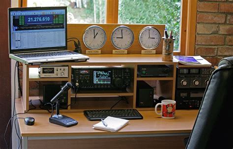 Jim W6lg Demonstrates Typical Connections For A Basic Ham Radio Station