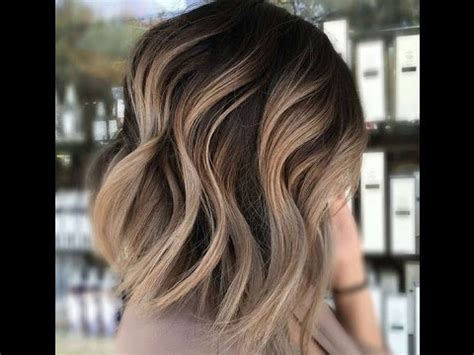 Many examples of ombre, implemented on short hair, look ok but not as impressive as on longer tresses. short hair with ombre - YouTube