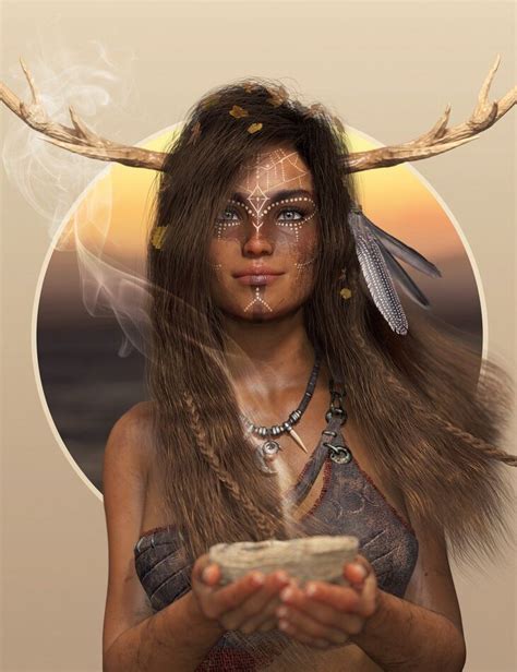 Deer Lady Hair For Genesis And Female S Render State