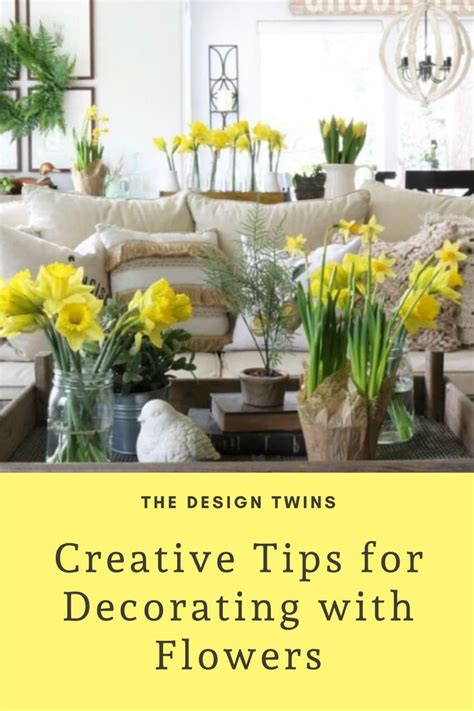 Flower Inspiration Creative Tips For Decorating With Flowers Spring
