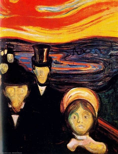 Art Reproductions Anxiety By Edvard Munch Sweden