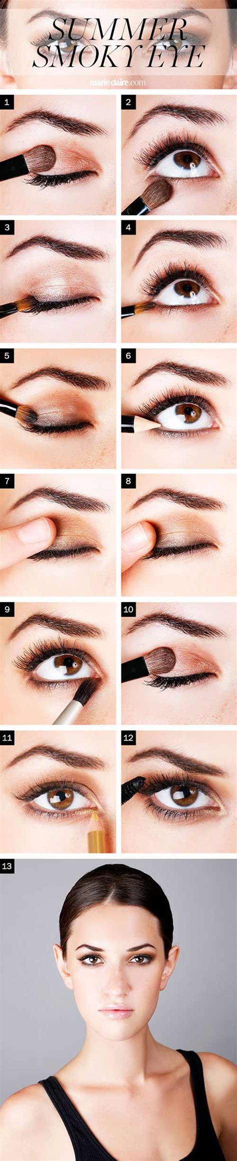 Follow along with the pictures! How To Do Smokey Eye Makeup? - Top 10 Tutorial Pictures ...