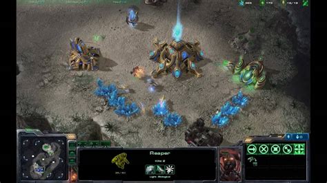 Starcraft 2 Reaper Rush Build Order Strategy Youtube