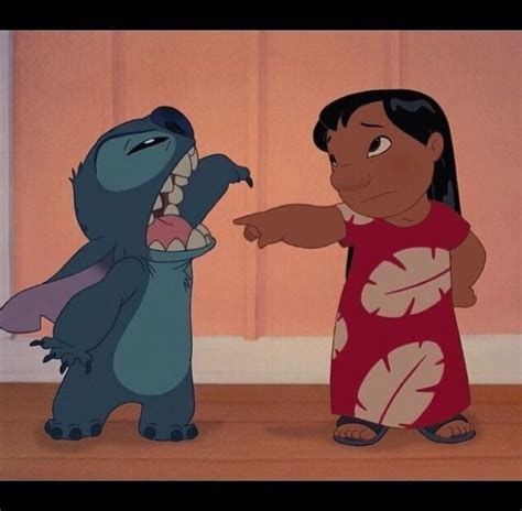 Lilo And Stitch Stitch Shes Touching Me Shes Touching Me