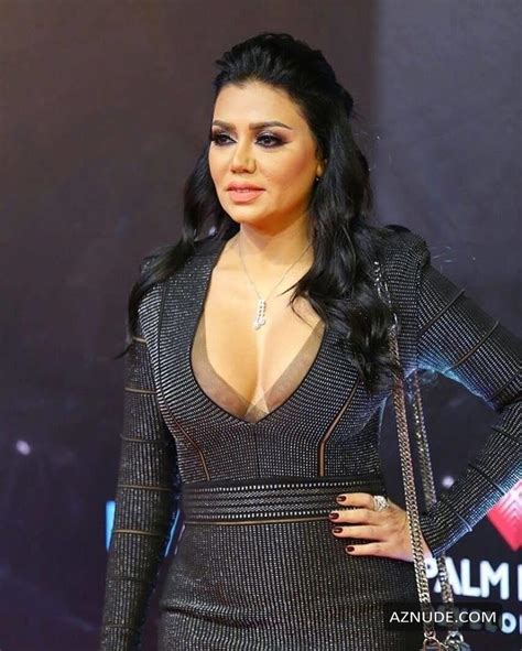 Rania Youssef Black Dress Aznude