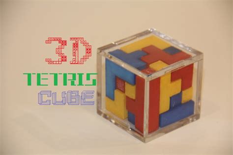 Here's the 12 piece wooden burr puzzle solution i promised. 3D Printed Tetris Cube (with Pictures)