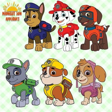 Paw Patrol SVG svg cut files for cricut and silhouette cameo