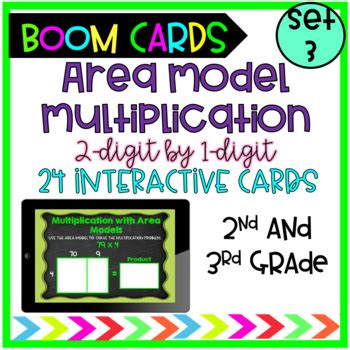This game allows students to demonstrate their. Boom Cards Area Models Multiplication 2-Digit by 1-Digit | TpT