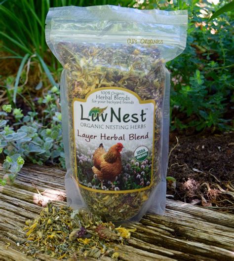 Luv Nest Organic Nesting Herbs For Chickens Herbs Organic Herbs