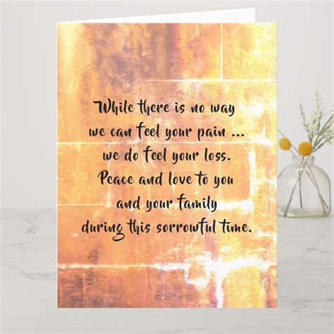 Inspirational Quotes For Sympathy Cards
