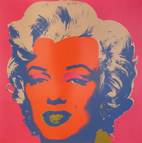 Andy Warhol Marilyn Monroe Fs Ii22 1967 Mustard Contemporary
