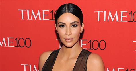 Kim Kardashian At The 2015 Time 100 Gala Popsugar Beauty