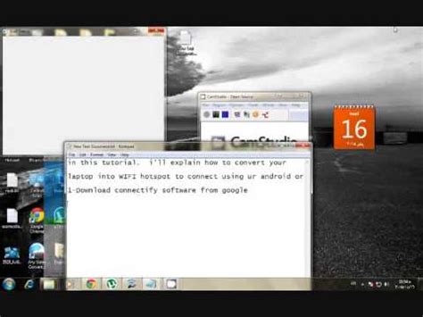 Turn Your Laptop Into Wi Fi Hotspot Youtube