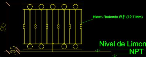 Maybe you would like to learn more about one of these? Decorative Wrought Iron Balcony Railings DWG Block for ...