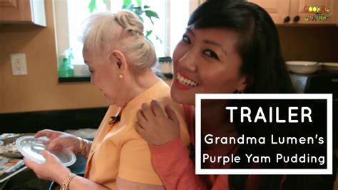 how to make filipino purple yam pudding with grandma lumen trailer youtube