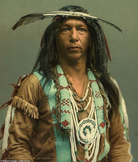 Native American Indian Pictures Rare Colorized Histor