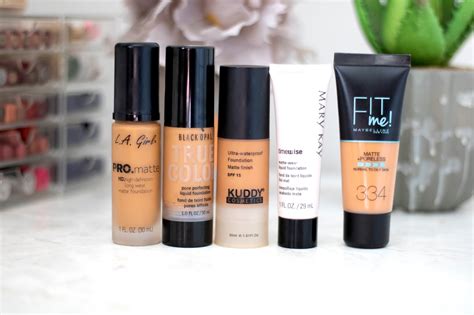 Fashstyleliv Matte Foundations For Oily And Combination Oily Skin Woc