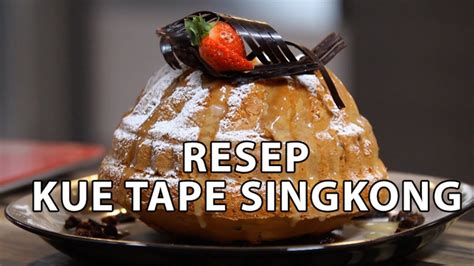 Tekstur kue tradisional ini sangat lembut dengan rasa gurih. Resep Kue Tape Singkong. Yuk Bikin! - YouTube