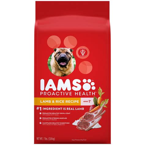 Iams Proactive Health Adult Dry Dog Food Lamb And Rice 7 Lb Bag