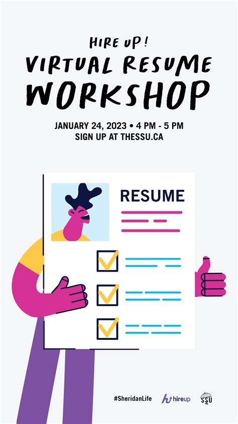 Hire Up Resume Workshop — Sheridan Student Union