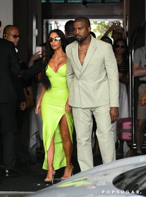 Kim Kardashian Green Dress At 2 Chainz S Wedding Popsugar Fashion Photo 7