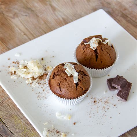 Schokoladen-Muffins mit Kokosblütenzucker- Dr. Goerg | Dr. Goerg