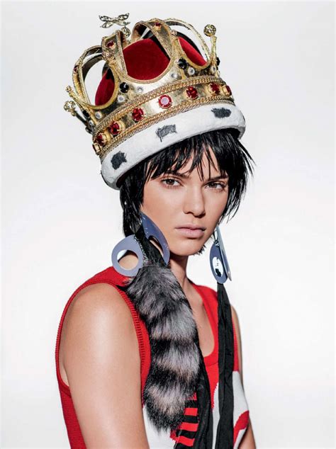 Kendall Jenner Vogue Magazine Uk January 2016 Photos