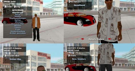 Gta Cheat And Mods Gta San Andreas Weather And Clothes Menu Mod
