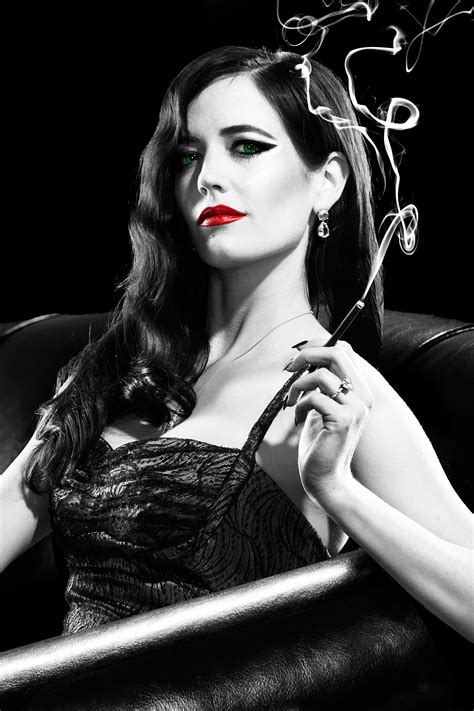eva green “sincity a dame to kill for” promotional poster and stills 2014 gotceleb