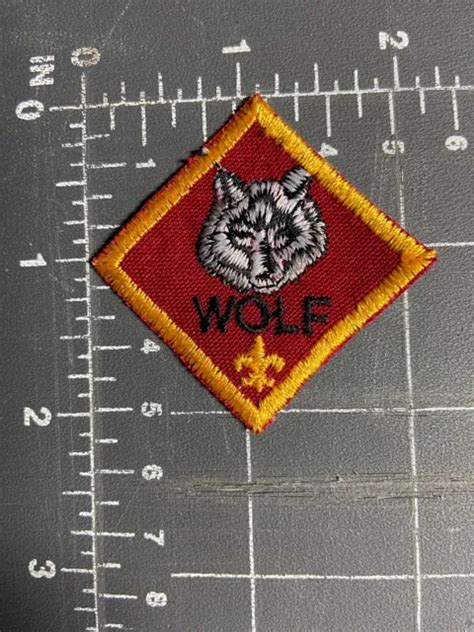 Vintage Bsa Wolf Cub Scouts Rank Insignia Patch Lot Of 2 999 Picclick