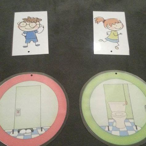 Hier finden sie schilder für ihre toilette. Erstklässler... Sie wollen andauernd auf die Toilette und ...