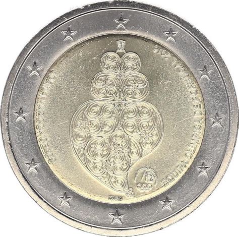 Coin Portugal 2 Euro Olympics Games Of Rio 2016