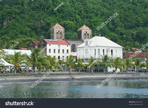 City Of Saint Pierre Saint Pierre Martinique France Stock Photo