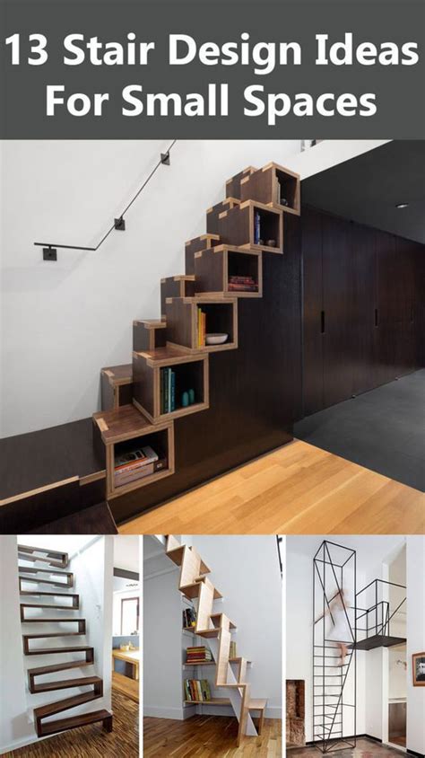 13 Stair Design Ideas For Small Spaces Small Space Stairs Stairs