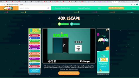 40x Escape Speedrun! • ABCya! - YouTube