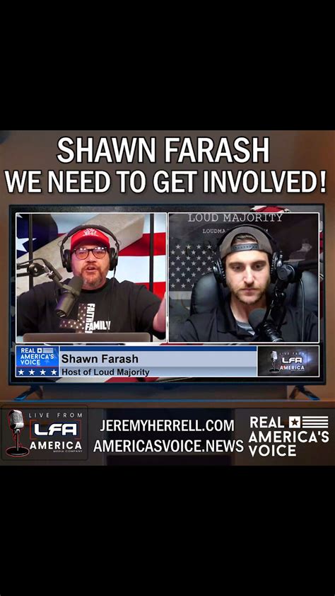 Shawn Farash We Need To Get Involved