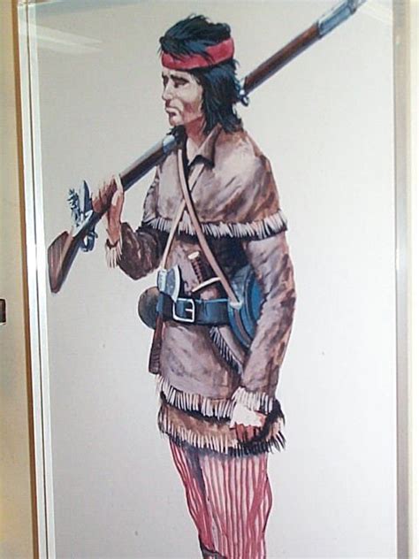Choctaw Warrior Us War Of 1812 Battle Of New Orleans Native
