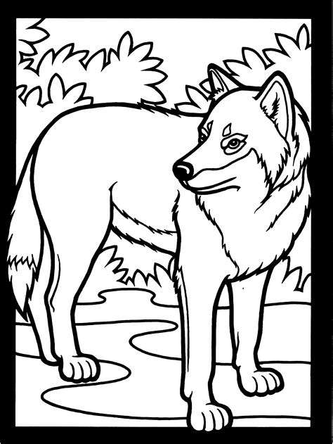 I think she has the coolest hairstyle among the monster high. Free Wolf Coloring Pages