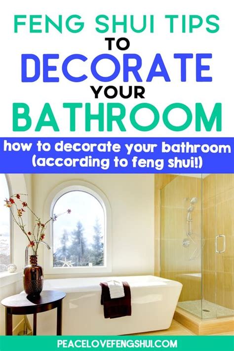 Feng Shui Bathroom Tips How To Create A Spa Like Experience At Home